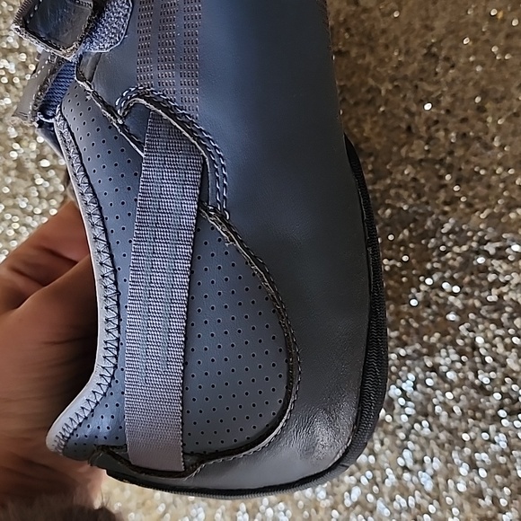 Puma Vedano V Sneakers Mens 11 Gray Leather Slip On Casual ,Pre-owned - Picture 5 of 13